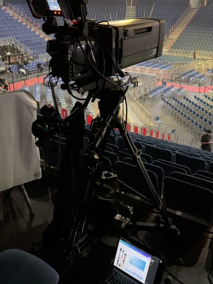 Marko Gajdoš za kamerou — TV a live prenosy